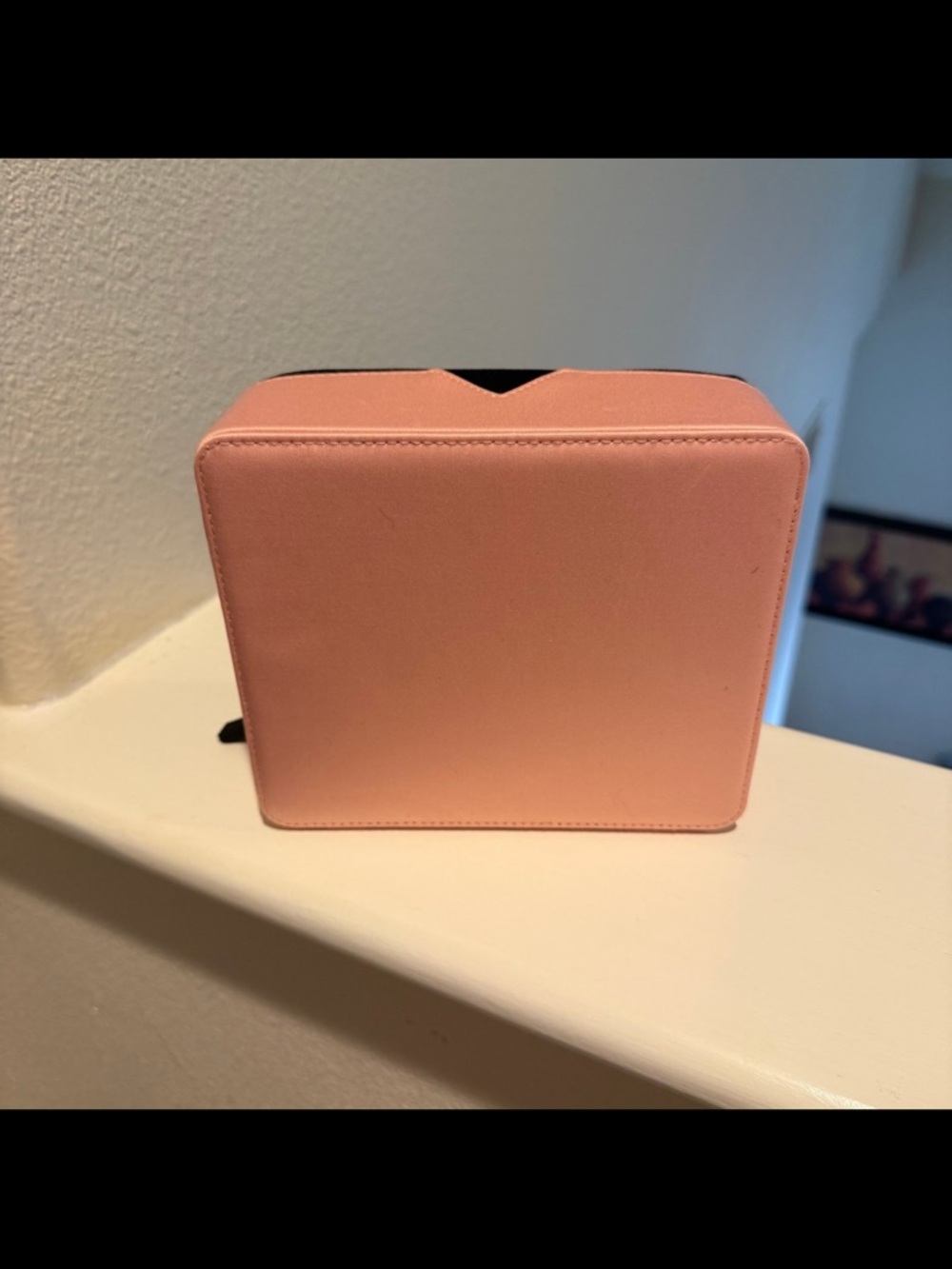 Prada Black and Pink Silky Material Makeup Bag/Box - Picture 4 of 9